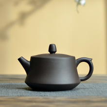 紫砂壺手工泡茶壺單壺新款茶具套裝高端刻字陶瓷復古壺