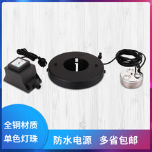 全銅三頭霧化器 霧化頭 蘭花房加濕器 工藝假山造景霧化器帶浮標