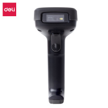 得力文具14952條碼掃描器超市收銀USB生產線掃碼槍二維無線掃碼機