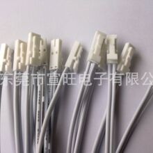 LED櫥櫃燈電源分線盒TJC8杜邦帶扣白色2541針座端子線電線鍍錫銅