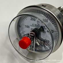 電接點雙金屬溫度計WSSX-411/401不銹鋼工程器材電接點雙 金屬溫