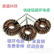 工廠生產鐵硅鋁磁環電感  車充電感T039-22UH  33UH  現貨供應