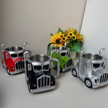 跨境新品卡車咖啡杯Coffee Mugs家居裝飾品馬克杯擺件樹脂工藝品