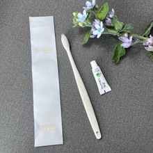 一次性牙刷酒店專用浴場秸稈小頭軟膜袋獨立包裝旅行一次性用品