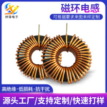 鐵硅鋁磁環電感 新能源汽車扁平線圈 戶外儲能電源充電樁環形線圈
