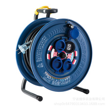 源頭廠家日標電纜盤NEMA1-15P 25米 防水4插座OEM日規兩芯線纜盤