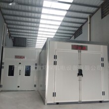 靜電噴塗高溫烤漆房高溫固化爐電加熱烤房全套塗裝噴塑設備