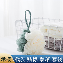 雙色大號沐浴花浴球泡澡搓澡搓背起泡清潔沐浴花洗澡巾洗浴用品