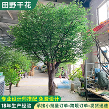 仿真榕樹酒店室內外造景仿生綠植裝飾婚慶櫥窗道具大型假樹許願樹