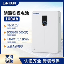 家用儲能 壁掛式鋰電池 48/51.2V  100AH穩壓高容量