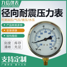 源頭供應壓力表Y100不銹鋼耐震油壓液壓氣壓壓差壓表 真空壓力表