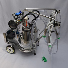 家用畜牧牛羊脈動活塞式移動奶牛奶羊擠奶機駱駝吸奶機簡易擠奶器
