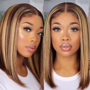 13x4ٽz bob wig human hairٰl highlight ɫ羳F؛W