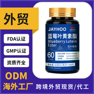 【海外工廠】藍莓葉黃素酯片補充劑膠囊定制OEMODM代工現貨