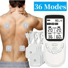 TENS脈沖按摩器 出口英文雙輸出理療儀頸椎肩頸經絡按摩massag