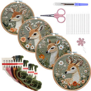 ӽԭ 羳Ʒ̽Embroidery KIT}Q׼̽diywW