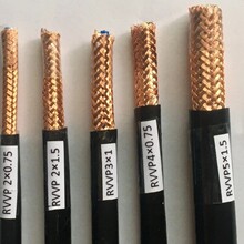 國標純銅RVVP屏蔽線2-36芯1.0 1.5 2.5 4平方通訊信號線控制電纜