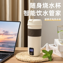 跨境便攜式燒水杯電熱水杯旅行燒水壺小型迷你電熱水壺宿舍家用