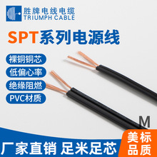 SPT-1-18A 電源線 RoHS認證 電器內部雙並線 電子設備黑黑SPT-2