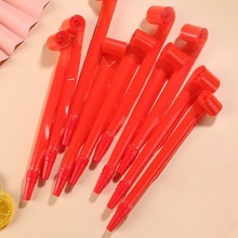 健身玩具呼吸腹式呼吸吹龍口哨吹卷伸縮卷兒童小吹龍70CM吐舌頭
