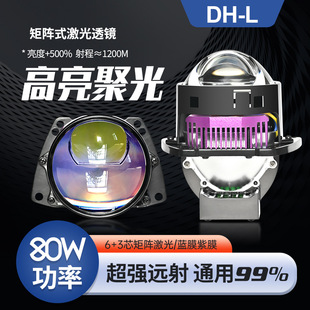 ܇LED80Wp͸R3缤ЧֱH4 H7 Ħ܇ͨ