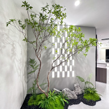 仿真馬醉木庭院造景布置擺件室內櫥窗大型假樹景觀裝飾樹仿生植物