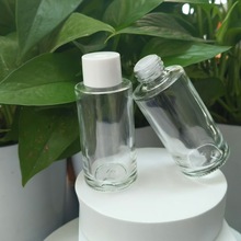 新款 現貨 化妝品 20牙口配內塞蓋子 爽膚水 玻璃瓶 40ML
