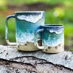 羳Ocean Shoreline Mug󺣰R˱3Dӡ