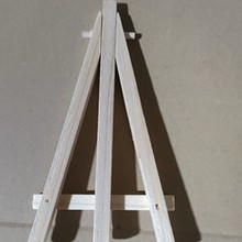 8X15三角架杉木三角架迷你小畫架實木廣告架