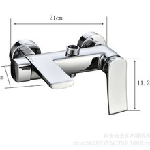 銅淋浴花灑套裝家用冷熱花灑三檔增壓浴室沐浴噴頭越南外貿花灑