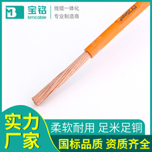國標無氧銅非屏蔽高壓電纜定做電動汽車單芯耐火阻燃PVC電線定制