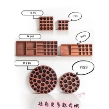 ID3L實木精油置物架 簡約桌面整理盒木質收納盒 多特瑞展示盒批發