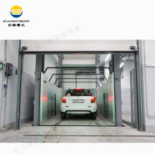 定制汽車電梯導軌鏈條式汽車升降平台電動車庫停車場汽車升降機