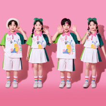 六一兒童節表演服小學生運動會服裝幼兒園畢業照班服演出服啦啦隊