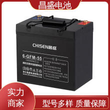 昌盛 6-GFM-55 ups電源 膠體電池 電力 過放容量恢復快