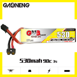 GNB 530mAh 3S 11.4V 90C HVģo˙CFPVGAONENG LiPo