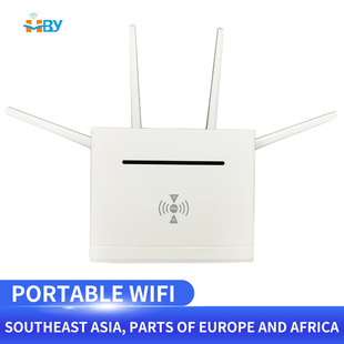 4G LTE CPE Wifi Router with Sim Card Slot 300Mbps Wireless