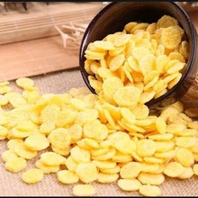 玉米片生產線 雙螺桿膨化玉米球設備 早餐谷物脆片加工機械