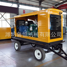 濰柴200kw柴油發電機組工廠工地常用電源移動防雨棚發電機組廠家