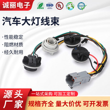 汽車大燈線束汽車配件車用插座電子線連接線導電線束電子線束