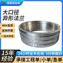 廠家現貨供應不銹鋼法蘭壓力容器碳鋼法蘭片非標不銹鋼法蘭批發