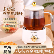 多功能養生壺辦公室迷你養生杯小型mini電熱煮花茶燒水杯贈品禮品