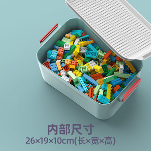 兼容樂高積木收納桶益智兒童玩具大小顆粒積木整理收納盒廠家