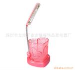 USB灯 USB心形笔筒+灯+音箱(红色)