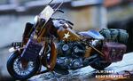 老爷摩托车模型,军用摩托车模型,家居装饰品,工艺品