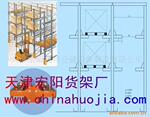 贯通式货架批发天津货架厂家天津仓储货架天津工业货架