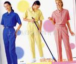 定做全棉短袖清洁服、生产保洁服厂家