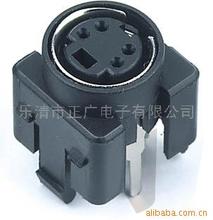 供應S端子MIN DIN MDC-4-013電動推桿插座 按摩椅插座