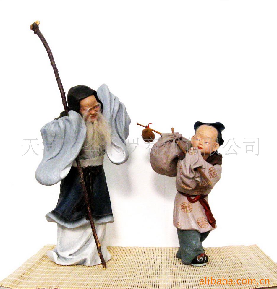 泥人张彩塑艺术具有鲜明的现实主义艺术特色,能真实地刻画出人物性格