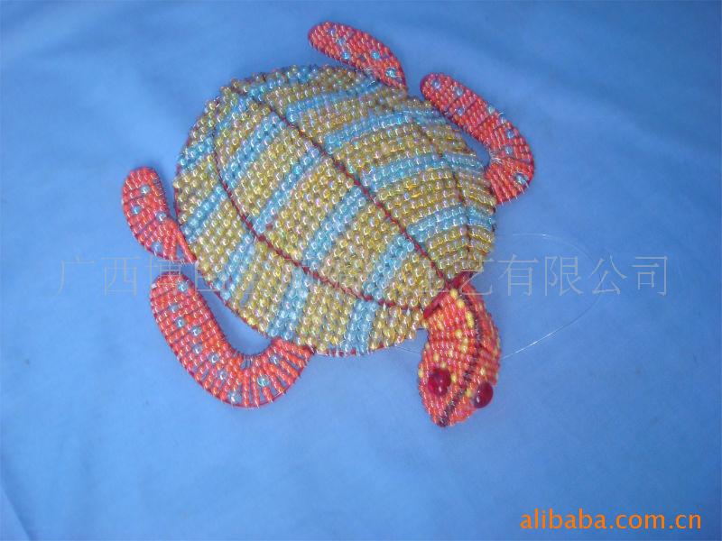【提供各种精美串珠海洋动物编织工艺装饰品】